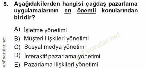 Soru 5