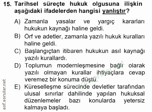 Soru 15