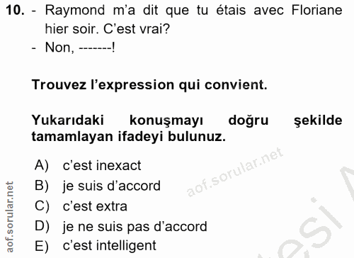 Soru 10