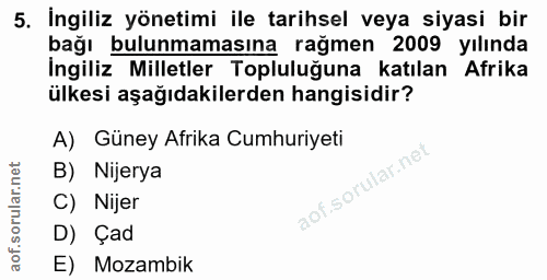 Soru 5