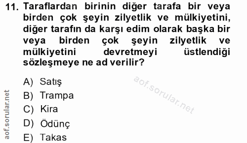 Soru 11