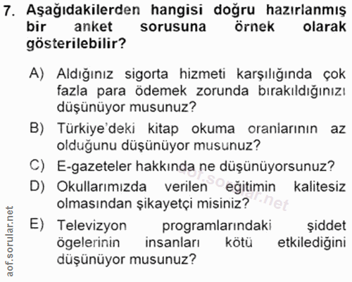 Soru 7