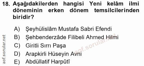 Soru 18
