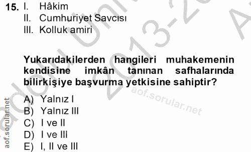 Soru 15