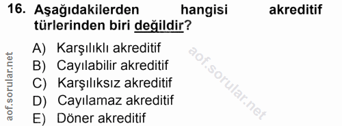 Soru 16