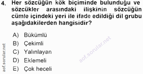 Soru 4
