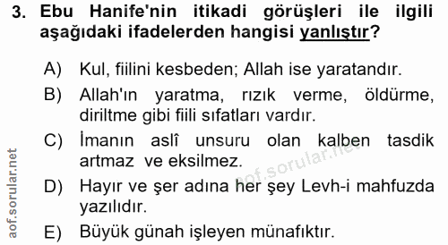 Soru 3