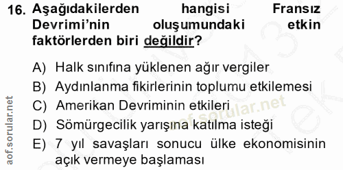 Soru 16