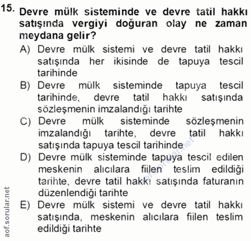Soru 15