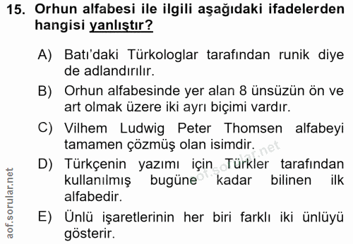 Soru 15