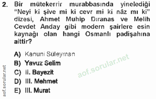 Soru 2