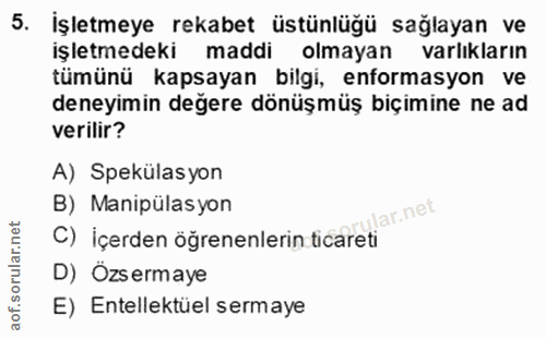 Soru 5