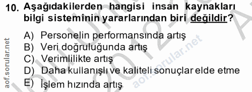 Soru 10