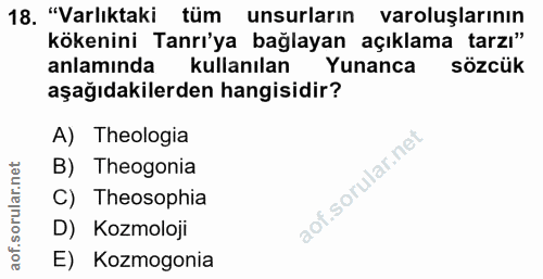 Soru 18