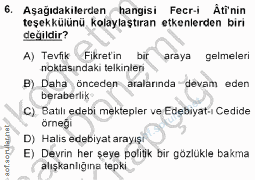 Soru 6
