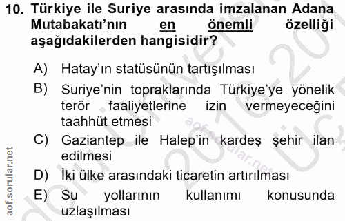 Soru 10