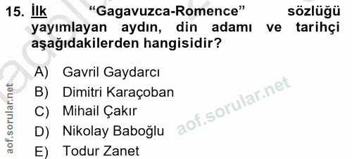 Soru 15