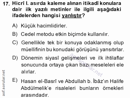 Soru 17