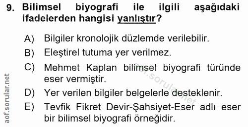Soru 9