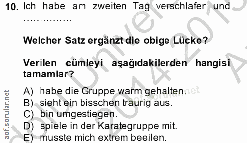 Soru 10