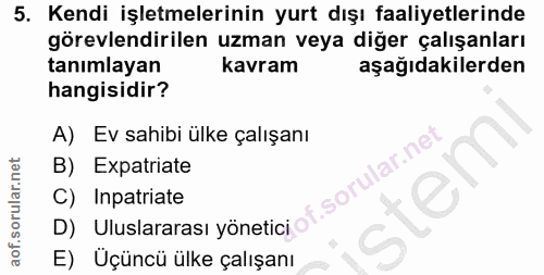 Soru 5