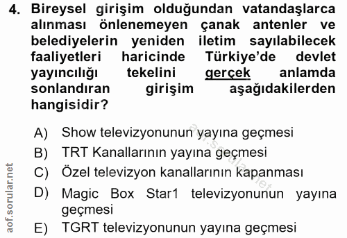 Soru 4