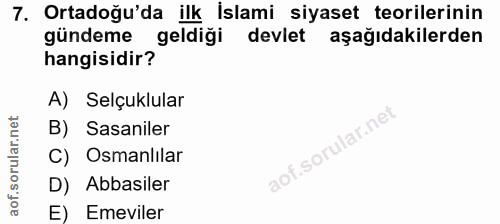 Soru 7