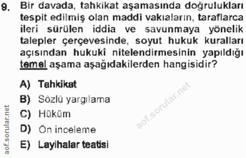 Soru 9