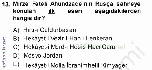 Soru 13