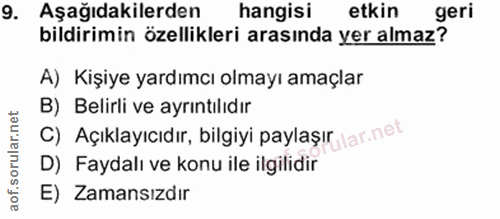 Soru 9