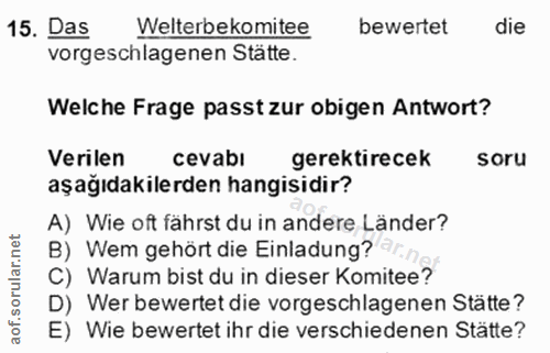 Soru 15