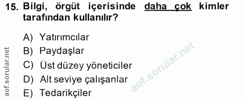 Soru 15