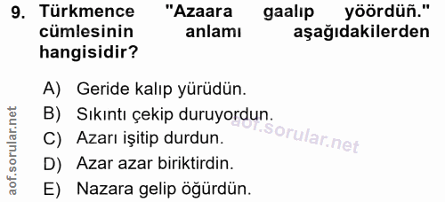 Soru 9