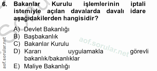 Soru 6