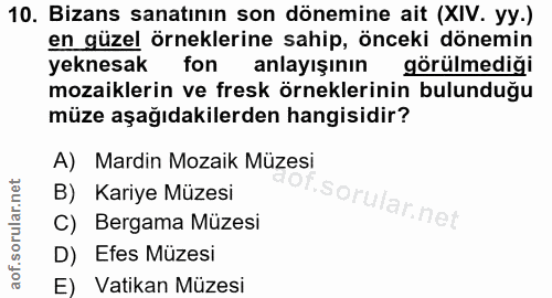 Soru 10