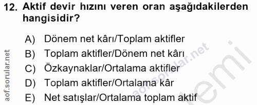 Soru 12