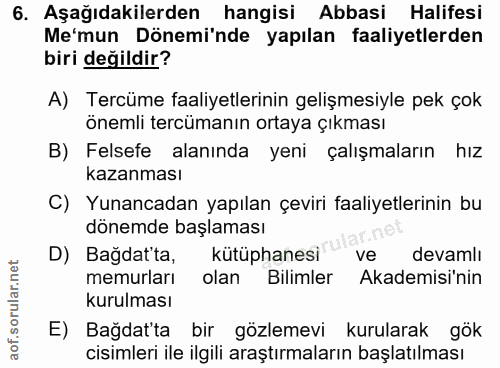 Soru 6