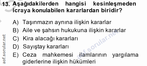 Soru 13