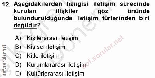Soru 12