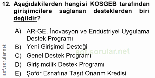 Soru 12