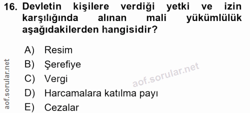 Soru 16