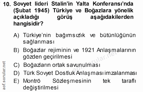 Soru 10
