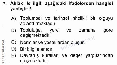 Soru 7