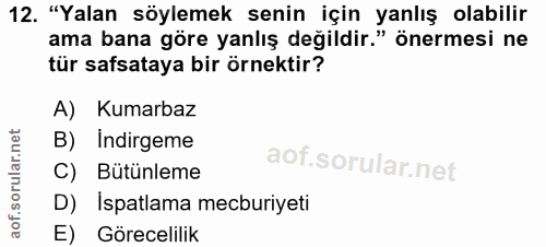 Soru 12