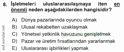 Soru 8