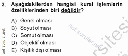 Soru 3