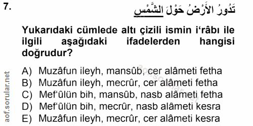 Soru 7
