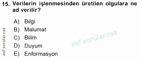 Soru 15