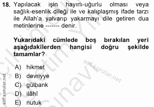 Soru 18