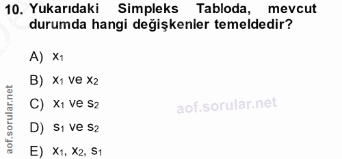 Soru 10